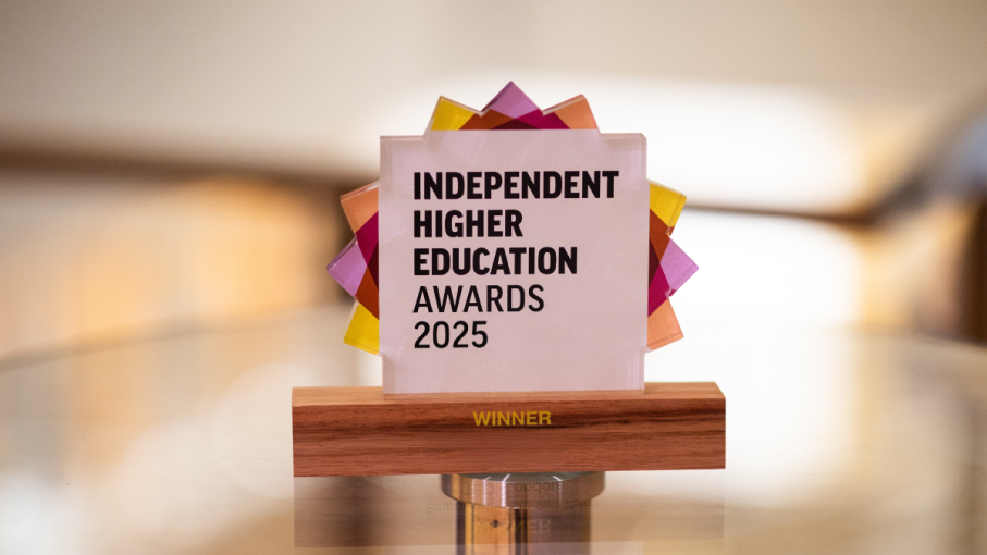 IHE Awards 2025 trophy