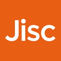White text on an orange square background