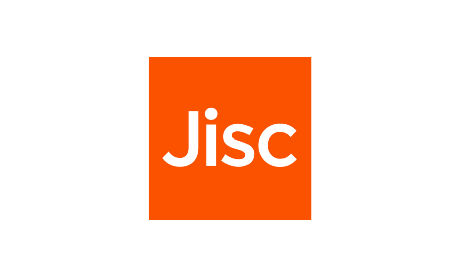 Jisc logo - an organge square box with 'Jisc' written in white text inside the box.