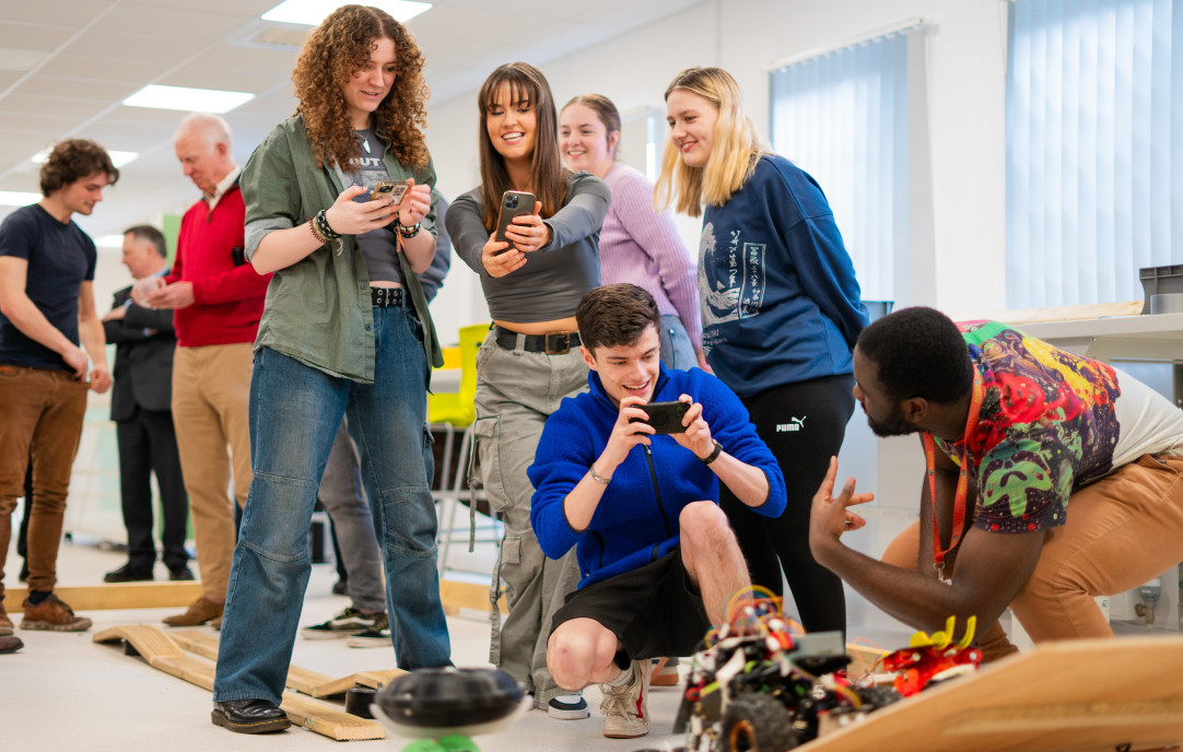 A group of NMITE students