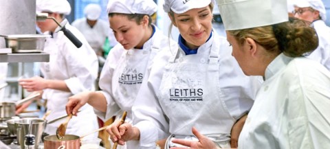 Cookery students