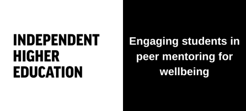 Engaging students in peer mentoring for wellbeing