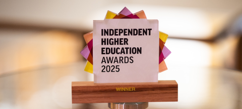 IHE Awards 2025 trophy