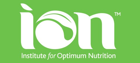 ION Logo white text green background