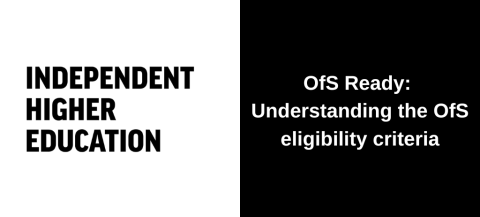 OfS Ready- OfS eligibility criteria