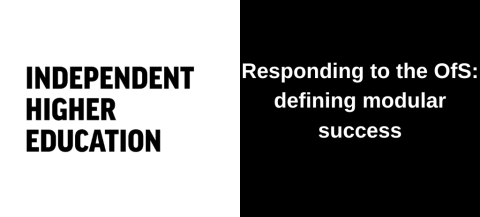 Responding to the OfS defining modular success 