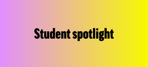 Student spotlight