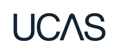 UCAS logo Website thumbnail with black text on a white background 