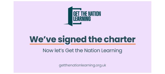 Get the Nation Learning Pledge Card