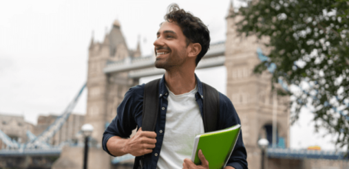 Student in London