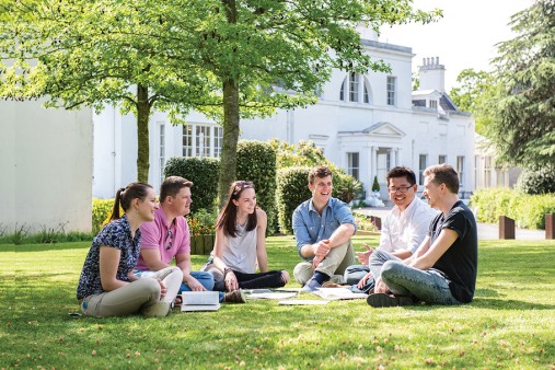 Students and buildings
