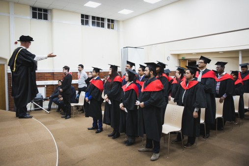 Students graduating