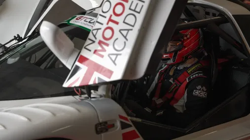 NMA label on car