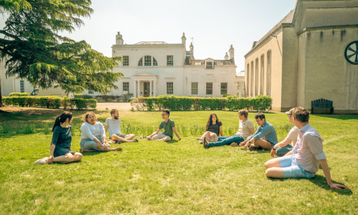 Students at Oak Hill College