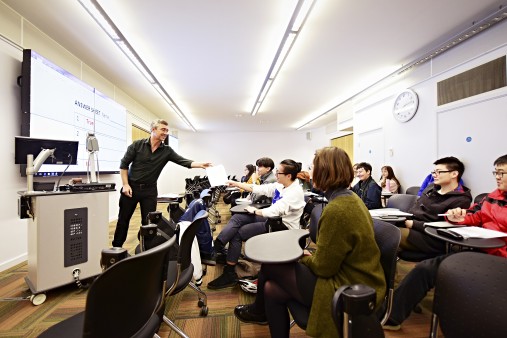 Students in classroom